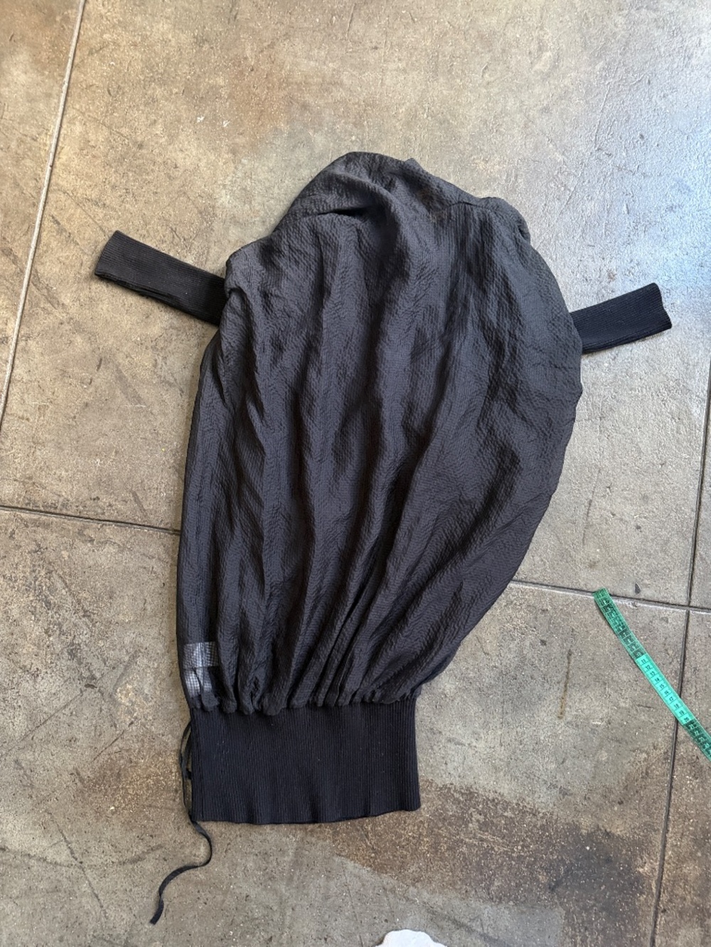 Vivienne Westwood Silk Dress Anglomania W/ ribbed cuffs and bottom and collar - Picture 2 of 13